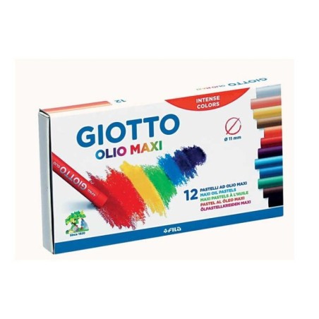 Pastel de Óleo Giotto Olio Maxi 2930-00 Cx.12 unidades
