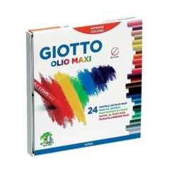 Pastel de Óleo Giotto Olio Maxi 2931-00 Cx.24 unidades