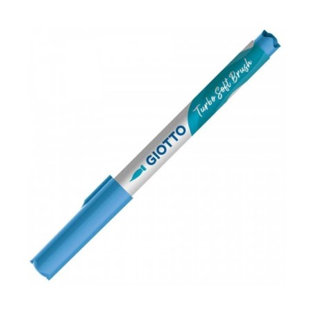 Marcador de Feltro Giotto Turbo Soft Brush 4268-00 Cx.10 Sortido