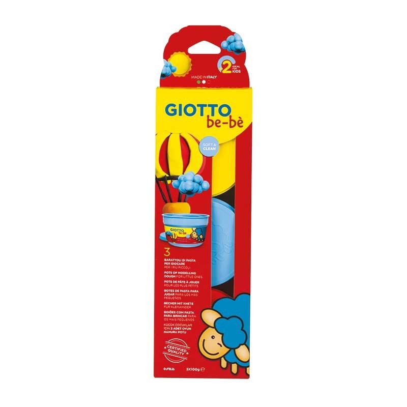 Pasta de Modelar Giotto be-bè Modelling Dough 4625-01 Emb.3 Pasta de Modelar Giotto be-bè Modelling Dough 4625-01 Emb.3