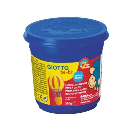 Pasta de Modelar Giotto be-bè Modelling Dough 4630-09 220g Azul Escuro