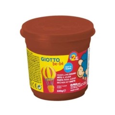 Pasta de Modelar Giotto be-bè Modelling Dough 4630-07 220g Castanho