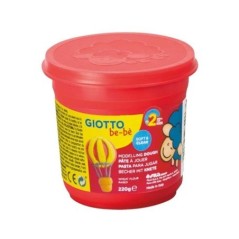 Pasta de Modelar Giotto be-bè Modelling Dough 4630-01 220g Vermelho