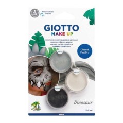 Pintura Facial Giotto Make Up Cosmetic Dinosaur 4757-00 Cx.3
