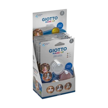 Pintura Facial Giotto Make Up Cosmetic Metallic 4755-00 Cx.3