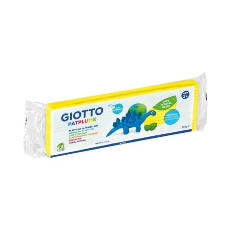 Plasticina Giotto Patplume Classic Colours 5101-0100 350g Amarelo