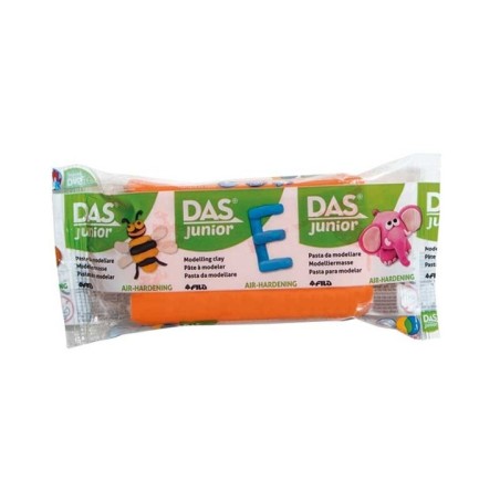 Pasta de Modelar Das Junior 3493-10 100g Laranja