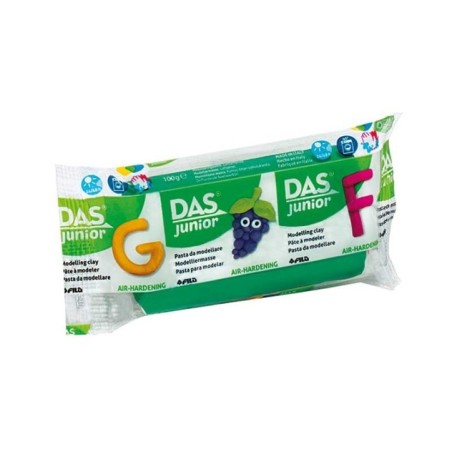 Pasta de Modelar Das Junior 3493-04 100g Verde Escuro