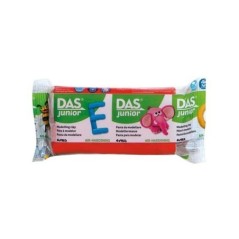 Pasta de Modelar Das Junior 3493-02 100g Vermelho