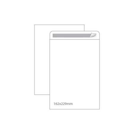 Envelope Saco Branco C5 162x229mm 90g Autodex Cx.250