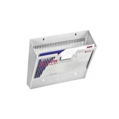Expositor Mural CEP 123F A4 PS Horizontal Cinzento