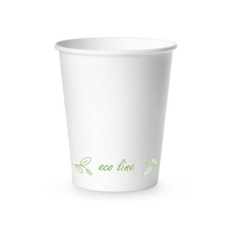 Copo Descartável de Papel 200ml (7oz) Branco Emb.50