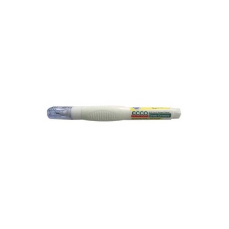 Caneta Correctora ECCO 7ml Ponta Metálica