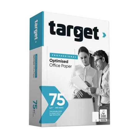 Papel Fotocópia A4 Target Professional 75g 5x500 Folhas Branco