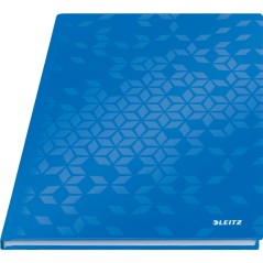 Notebook Leitz WOW 4625-12-36 A4 80 Folhas 90g Pautado Azul