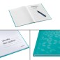 Notebook Leitz WOW 4626-12-51 A4 80 Folhas 90g Quadriculado Turquesa Notebook Leitz WOW 4626-12-51 A4 80 Folhas 90g Quadriculado Turquesa