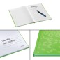 Notebook Leitz WOW 4626-12-54 A4 80 Folhas 90g Quadriculado Verde Notebook Leitz WOW 4626-12-54 A4 80 Folhas 90g Quadriculado Verde