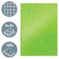 Notebook Leitz WOW 4626-12-54 A4 80 Folhas 90g Quadriculado Verde Notebook Leitz WOW 4626-12-54 A4 80 Folhas 90g Quadriculado Verde