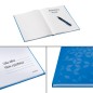 Notebook Leitz WOW 4627-12-36 A5 80 Folhas 90g Pautado Azul Notebook Leitz WOW 4627-12-36 A5 80 Folhas 90g Pautado Azul