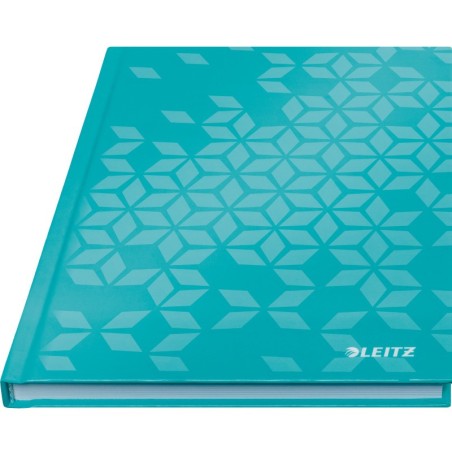 Notebook Leitz WOW 4627-12-51 A5 80 Folhas 90g Pautado Turquesa