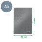 Notebook Leitz WOW 4627-12-51 A5 80 Folhas 90g Pautado Turquesa Notebook Leitz WOW 4627-12-51 A5 80 Folhas 90g Pautado Turquesa