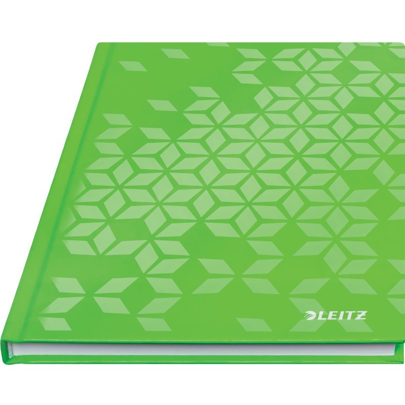 Notebook Leitz WOW 4627-12-54 A5 80 Folhas 90g Pautado Verde Notebook Leitz WOW 4627-12-54 A5 80 Folhas 90g Pautado Verde