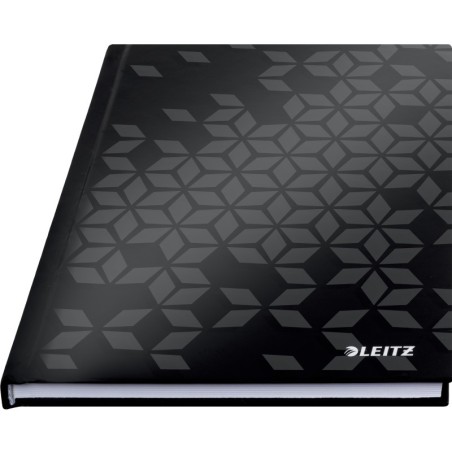 Notebook Leitz WOW 4627-12-95 A5 80 Folhas 90g Pautado Preto