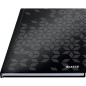 Notebook Leitz WOW 4627-12-95 A5 80 Folhas 90g Pautado Preto Notebook Leitz WOW 4627-12-95 A5 80 Folhas 90g Pautado Preto