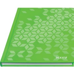 Notebook Leitz WOW 4628-12-54 A5 80 Folhas 90g Quadriculado Verde