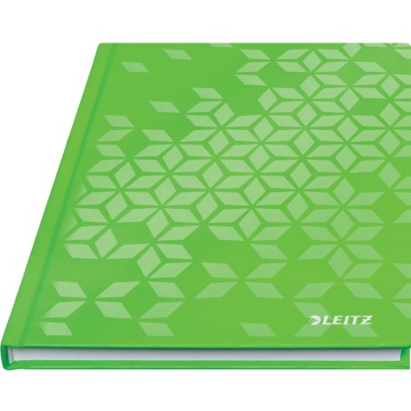 Notebook Leitz WOW 4628-12-54 A5 80 Folhas 90g Quadriculado Verde
