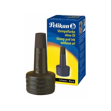 Tinta para Carimbo Pelikan 4K 351197 28ml Preto