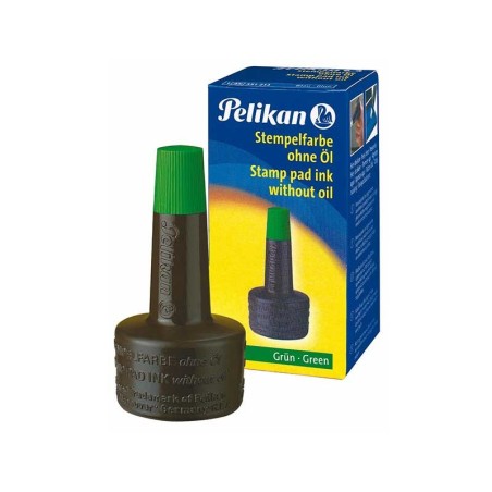 Tinta para Carimbo Pelikan 4K 351239 28ml Verde