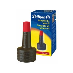 Tinta para Carimbo Pelikan 4K 351221 28ml Vermelho