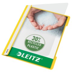 Capa Dossier Leitz Standard 4191-01-15 A4 PP Amarelo