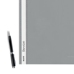 Capa Dossier Leitz Standard 4191-01-85 A4 PP Cinzento