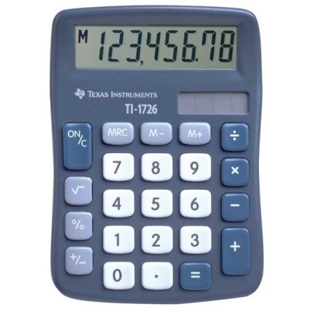Calculadora de Secretária Texas Instruments TI-1726 8 Dígitos