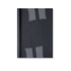 Capa de Encadernação GBC A4  1,5mm LeatherGrain IB451607 Emb.100 Preto