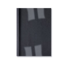 Capa de Encadernação GBC A4  3,0mm LeatherGrain IB451614 Emb.100 Preto