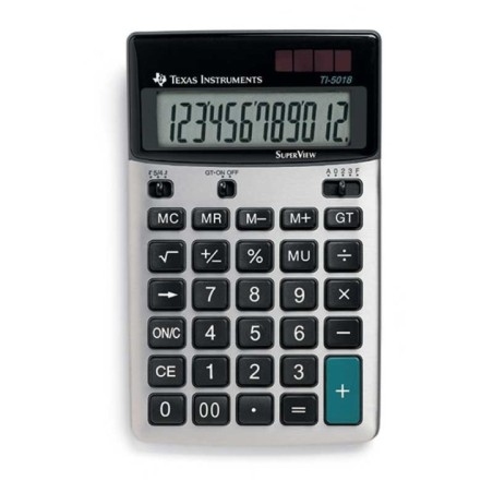 Calculadora de Secretária Texas Instruments TI-5018 SV 12 Dígitos