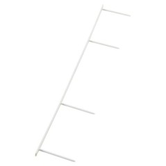 Pente de Encadernação GBC VeloBind A9741639 4 Furos Cx.25 Branco
