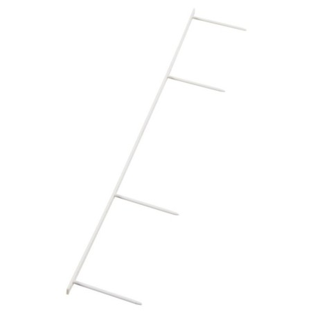 Pente de Encadernação GBC VeloBind A9741639 4 Furos Cx.25 Branco