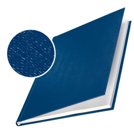 Capa de Encadernação Leitz impressBIND Hard 7397-00-35 28,0mm Cx.10 Azul