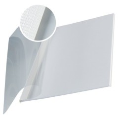 Capa de Encadernação Leitz impressBIND Soft 7398-00-01 3,5mm Cx.10 Branco