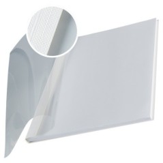Capa de Encadernação Leitz impressBIND Soft 7399-00-01 7,0mm Cx.10 Branco