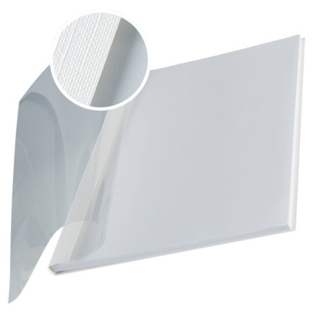 Capa de Encadernação Leitz impressBIND Soft 7399-00-01 7,0mm Cx.10 Branco