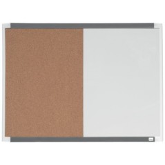 Quadro Combinado Nobo Home 43x58,5cm 1903784 Lacado Branco+Cortiça