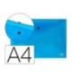 Bolsa Envelope DS A4 PP Azul Transparente Bolsa Envelope DS A4 PP Azul Transparente