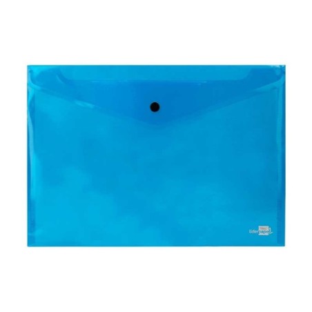 Bolsa Envelope DS A4 PP Azul Transparente