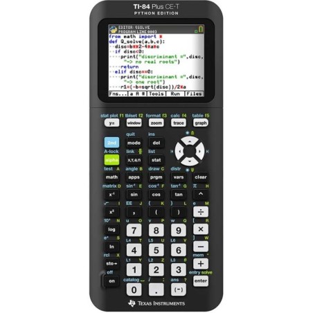 Calculadora Gráfica Texas TI-84 Plus CE-T Python Edition