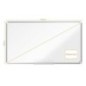 Quadro Magnético Nobo Premium Plus 69x122cm 55" 1915372 Lacado Branco